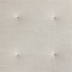 Senna Vintage White Outdoor Dining Banquette L-Shape - Left Arm Facing - 106"|