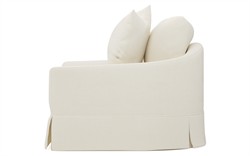 Hartwell Stone Pine Performance Velvet Chair and a Half|