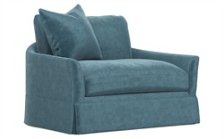 Hartwell Lakeside Performance Velvet Chair and a Half|