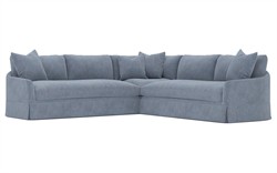 Hartwell Coconut Cream Performance Corner Sectional - 118"|