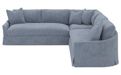 Hartwell Coconut Cream Performance Corner Sectional - 118"|