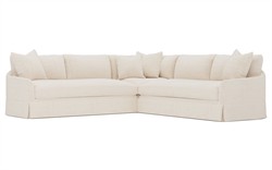 Hartwell Truffle Salt Performance Corner Sectional - 118&quot;|