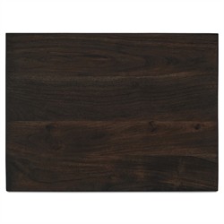 Atlas Rustic Lodge Dark Brown Acacia Wood Nightstand|