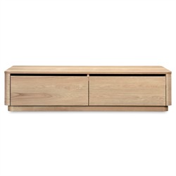 Rex Modern Classic Natural Oak Rectangular Storage Coffee Table|