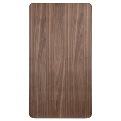 Rex Modern Classic Brown Walnut Rectangular Storage Coffee Table|