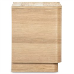 Rex Modern Classic Natural Oak Nightstand|