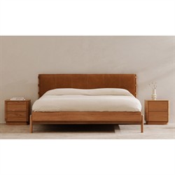 Rex Modern Classic Natural Oak Nightstand|