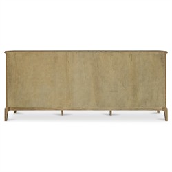 Melanie Updated Traditional Brown Oak Dresser|