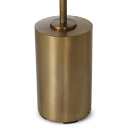 Amoura Modern Classic Aged Brass Iron Task Floor Lamp|