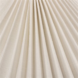 Leone French Country Bronze Iron Pleated Shade Armed Sconce|