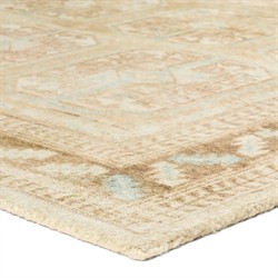 Caisan Updated Traditional Beige Oriental Patterned Rug - 5'x8'|