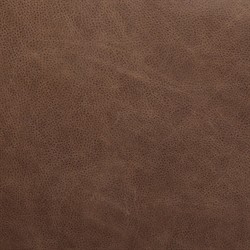 Ely Rustic Lodge Cigar Brown Leather Light Oak Wood Dining Arm Chair|