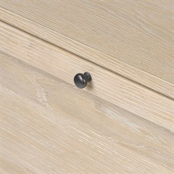 Clarence Modern Classic Light Bleached Oak Nightstand|