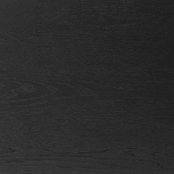 Rosal Modern Classic Black Oak Woven Rush Nightstand|