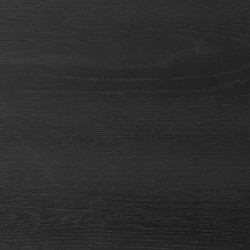 Rosal Modern Classic Black Oak Woven Rush Round Coffee Table|