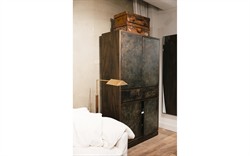 Donato Heathered Ivory Performance Slipcovered Chaise Sectional - Left Chaise - 139&quot;|