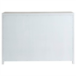 Leith Modern Classic Light Grey Wood Double Dresser|