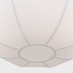 Visual Comfort Studio Stassi French Burnished Brass White Scalloped Shade 3 Light Chandelier|