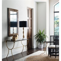 Atlas Updated Traditional Antique Brass Oval Decorative Box - Small|