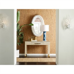 Atlas Updated Traditional Antique Brass Oval Decorative Box - Small|