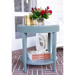 Atlas Updated Traditional Antique Brass Oval Decorative Box - Small|