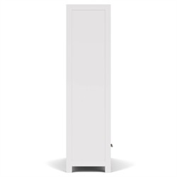 Riona Modern Classic White Pine Wood Woven Rattan Display Case|