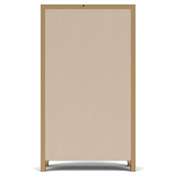 Melanie Modern Classic Brown Oak Display Case|