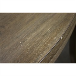 Isabella French Country Brown Wood Cross Back Dining Chair|