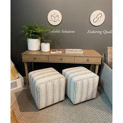 Marlowe Updated Traditional Brown Oak Rectangular Desk|