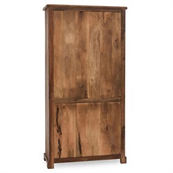 Kiana Rustic Lodge Brown Reclaimed Wood Cabinet|