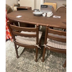 Declan Updated Traditional Dark Brown Oak Dining Chair - Set of 2|