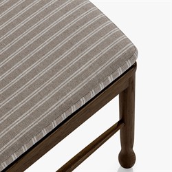 Declan Updated Traditional Dark Brown Oak Dining Chair - Set of 2|