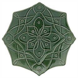 Juliska Jardins du Monde French Country Basil Ceramic Salad Plate - Set of 4|