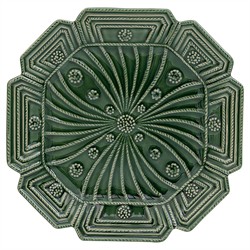 Juliska Jardins du Monde French Country Basil Ceramic Salad Plate - Set of 4|