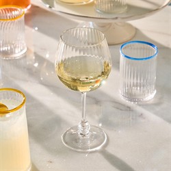 Juliska Nell Modern Classic Clear Wine Glass|