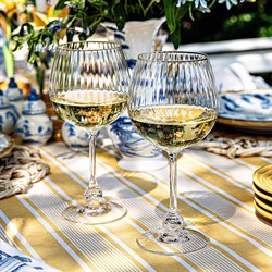 Juliska Nell Modern Classic Clear Wine Glass|