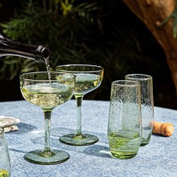 Juliska Puro Modern Classic Basil Cocktail Coupe Glass - Set of 2|
