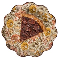 Juliska Willa French Country Amber Ceramic Salad Plate|