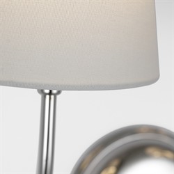 Visual Comfort Vendome Updated Traditional Polished Nickel Cordless Double Armed Sconce|