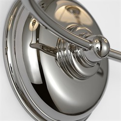 Visual Comfort Vendome Updated Traditional Polished Nickel Cordless Double Armed Sconce|