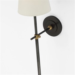 Visual Comfort Bryant Modern Classic Antique Brass Accent Bronze Cordless Tail Sconce|