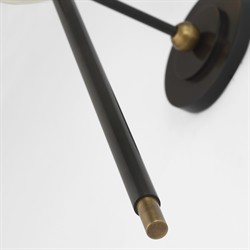 Visual Comfort Bryant Modern Classic Antique Brass Accent Bronze Cordless Tail Sconce|