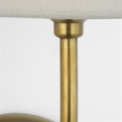 Visual Comfort Vendome Updated Traditional Antique Brass Cordless Single Armed Sconce|