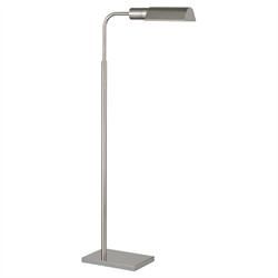 Visual Comfort Studio Modern Classic Polished Nickel Cordless Pharmacy Floor Lamp|