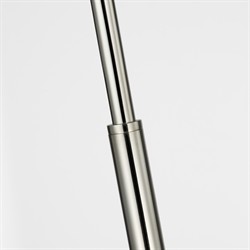 Visual Comfort Studio Modern Classic Polished Nickel Cordless Pharmacy Floor Lamp|