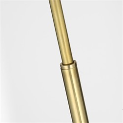 Visual Comfort Studio Modern Classic Antique Brass Cordless Pharmacy Floor Lamp|