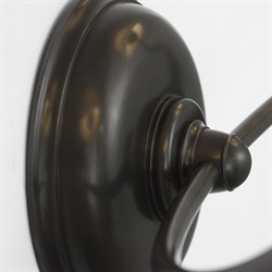 Visual Comfort Vendome Updated Traditional Bronze Cordless Double Armed Sconce|