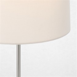 Visual Comfort Bryant Modern Classic Polished Nickel Cordless Floor Lamp|