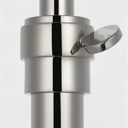 Visual Comfort Bryant Modern Classic Polished Nickel Cordless Floor Lamp|