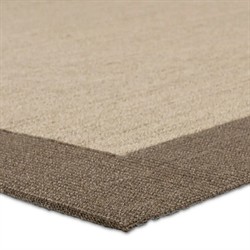 Rudo Coastal Beach Beige Sisal Border Rug - 5'x8'|